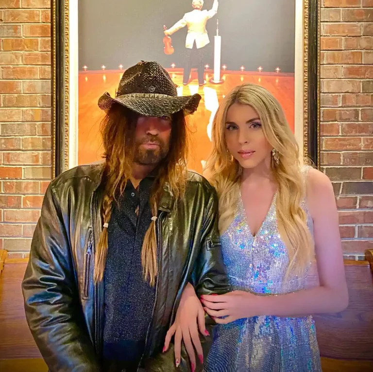 What caused Billy Ray Cyrus to break up with his girlfriend?
