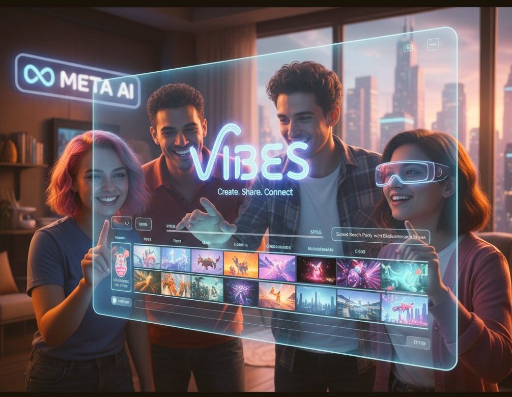 Meta Launches “Vibes” — An AI‑Powered Video Creation Feed