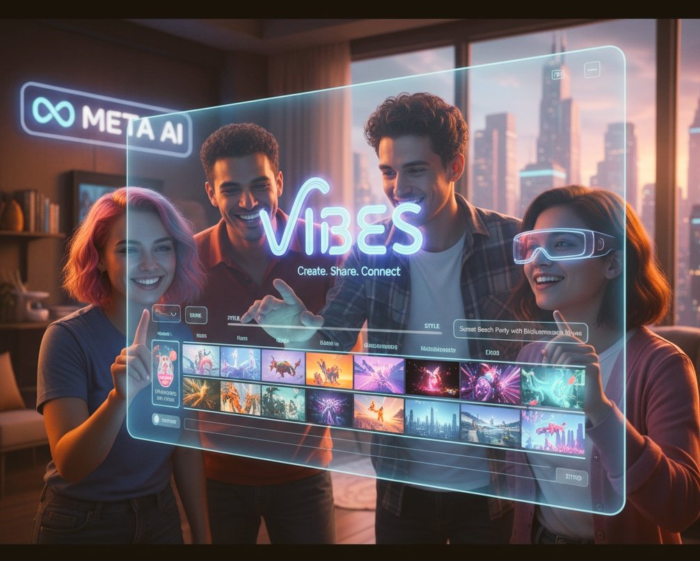 Meta Launches “Vibes” — An AI‑Powered Video Creation Feed