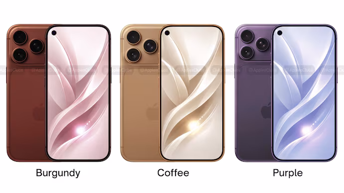 iPhone 18 Pro colorway leak
